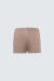 Elegant Women's Silk Shorts in champage pink, perfect for comfortable lounging.