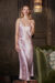 Canelé Silk Long Slip Dress2