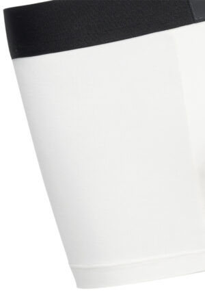 Detail of white Cloud light Men's Underwear, smooth silk modal fabric with seamless edge for a second-skin feel.