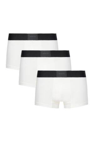 Cloud light Men's Underwear three-pack in white, offering a clean style with cloud-like comfort for daily wear.