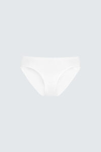 Classic White New Soft Women's Modal Silk Brief offering a blend of luxury and comfort.