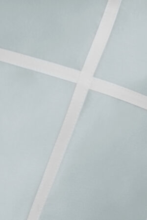 MANITO Fluora Silk Bedding Set with soft sheen and color contrast, showing smooth texture and luxury finish.