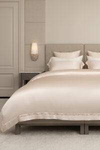 A full view of MANITO New Aqua Bedding Sets with Fitted Sheet, showcasing the aqua color and the complete set.