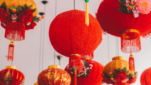 chinese lanterns for spring festival