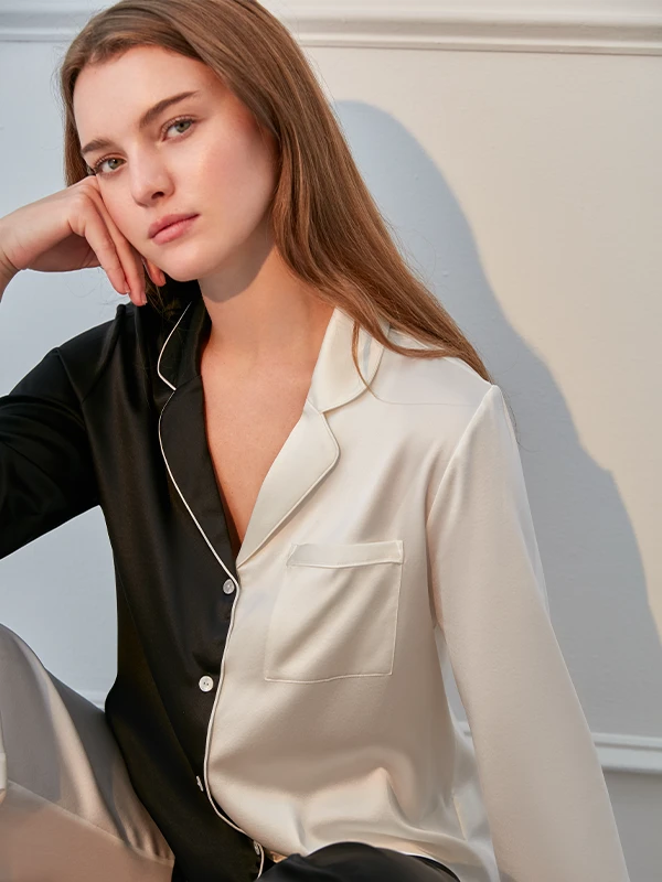 The Contrast Collection by MANITO includes silk products with contrasting colors, offering a modern and stylish look.