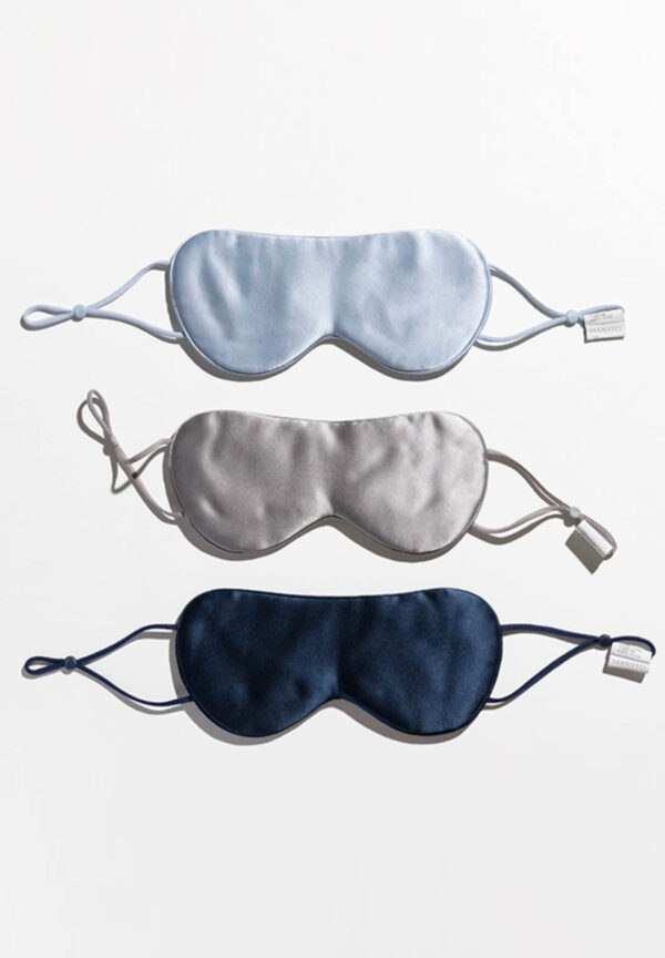 a set of silk eye masks for dad